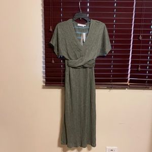 All in favor midi dress